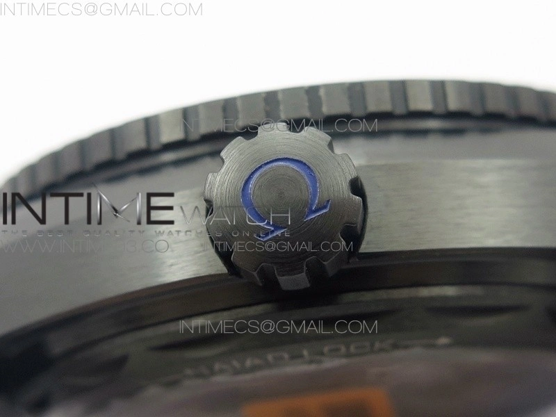 Planet Ocean 45.5mm Deep Black Real Ceramic VSF 1:1 Best Edition on Black Nylon Strap A8906 Super Clone